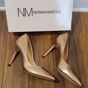 Rose Gold Neiman Marcus Pump Size 10